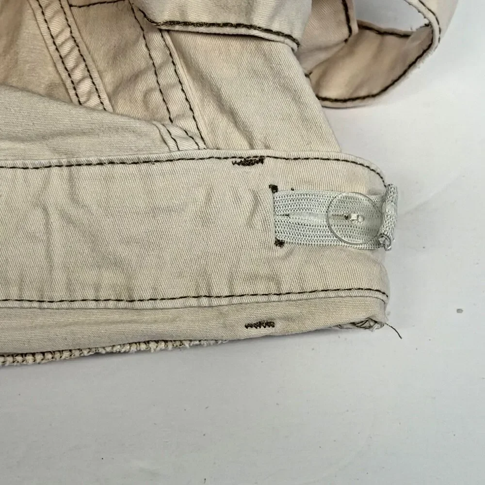 Vintage Pietro By Piers Magic Dreams Girls Size 10 Cream Daisy Shortalls